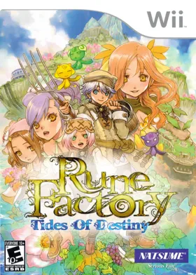 Rune Factory - Tides of Destiny box cover front